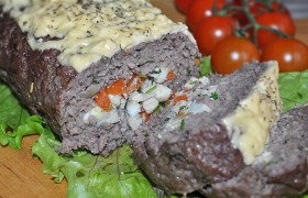 Рулет из рубленой телятины