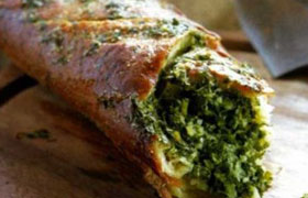 Багет с сыром и чесноком