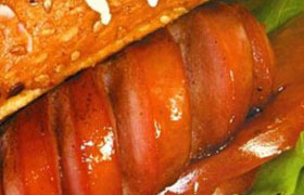 Сэндвичи с жареными сосисками