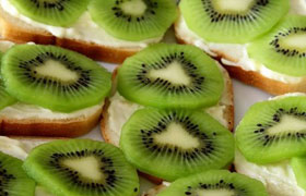 Бутерброды с киви