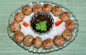 Фрикадельки в азиатском стиле