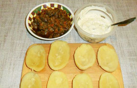 Картофель, фаршированный сердечками - фото №2