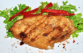 Отбивные из филе кролика