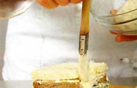 Бутербродные (слоеные) тортики с окороком - фото №5