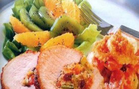 Рулет из телячьей грудинки