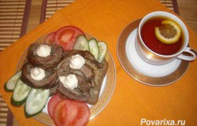 Рулет из телятины